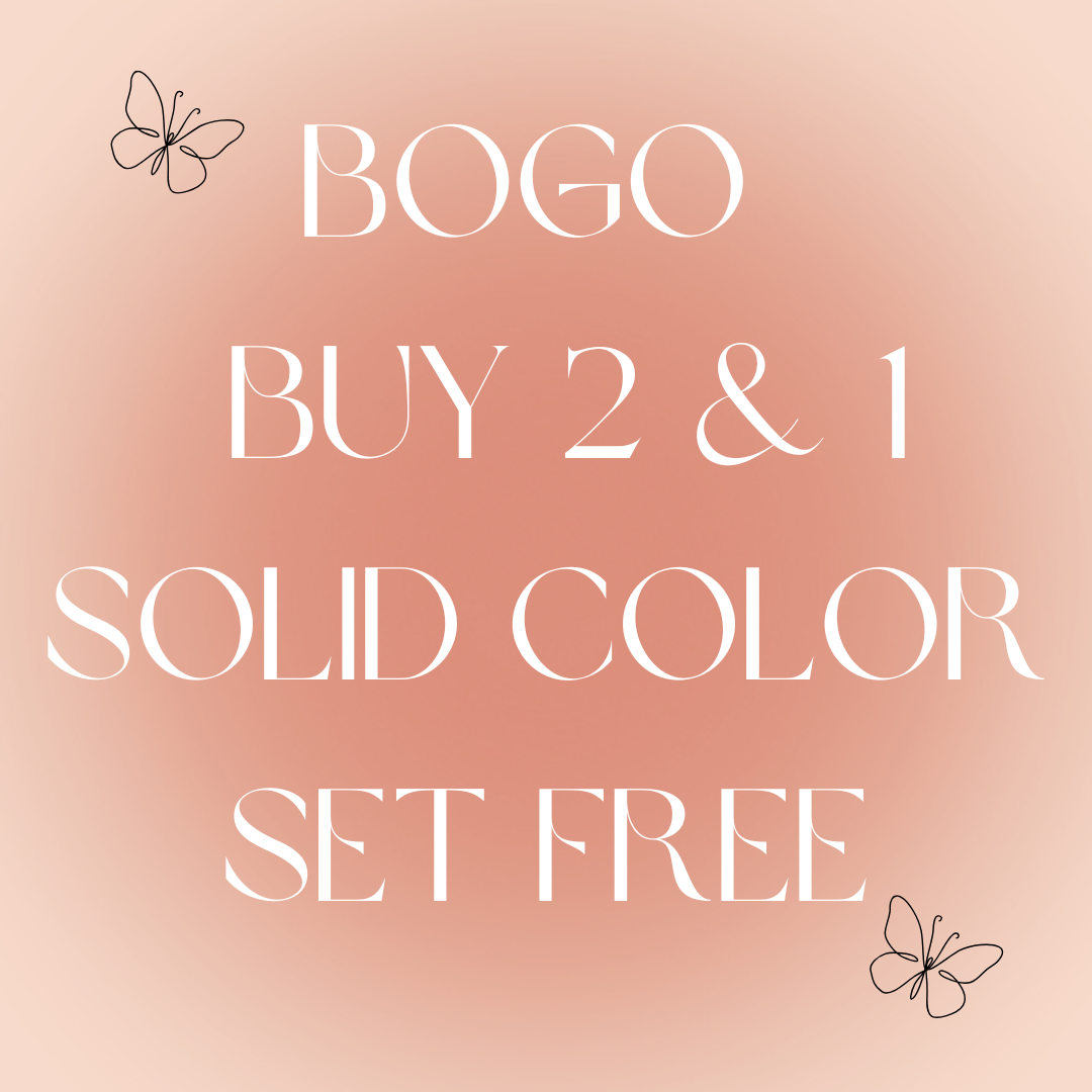 2 Custom Sets & 1 Solid Free