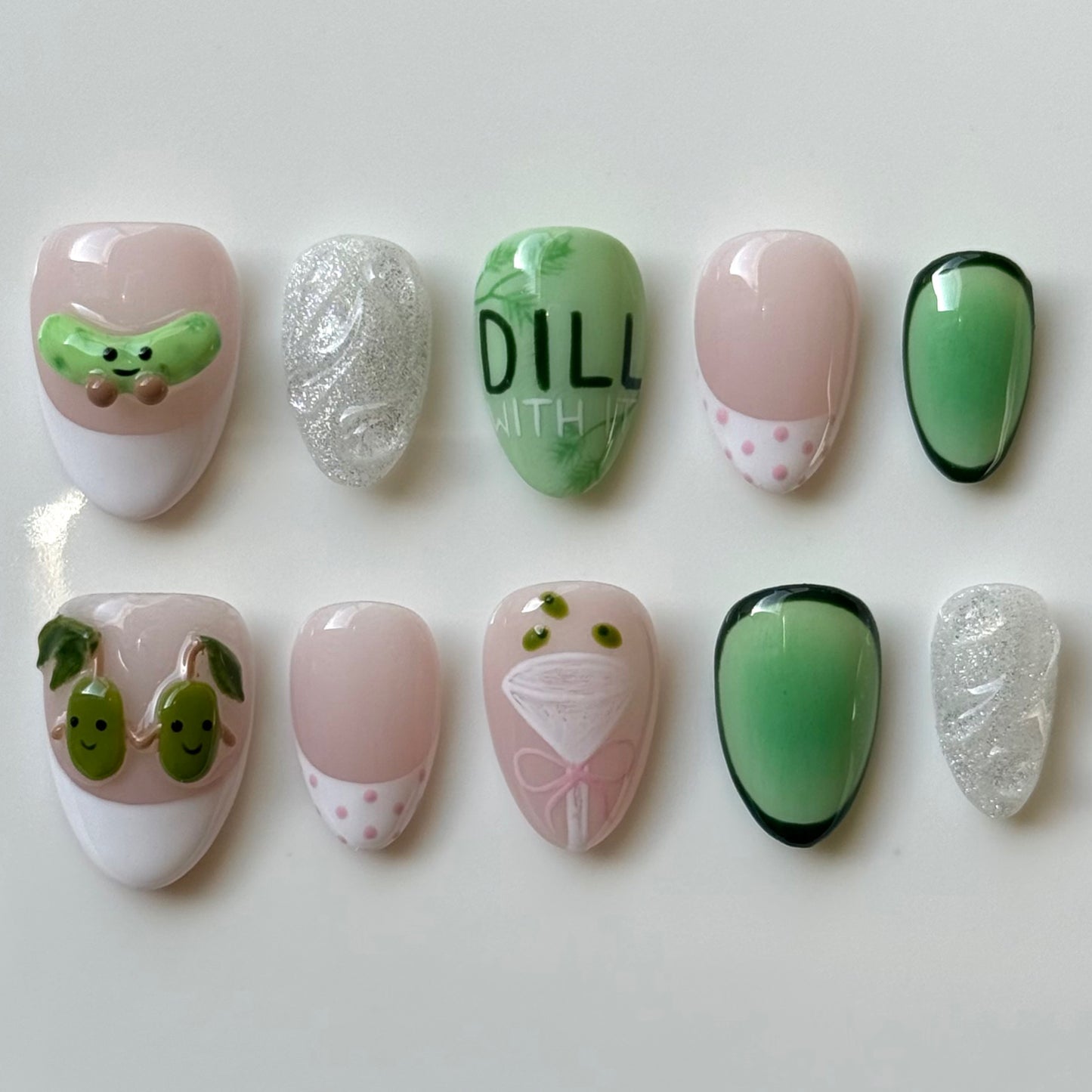 JellyCat (pickle & olive)